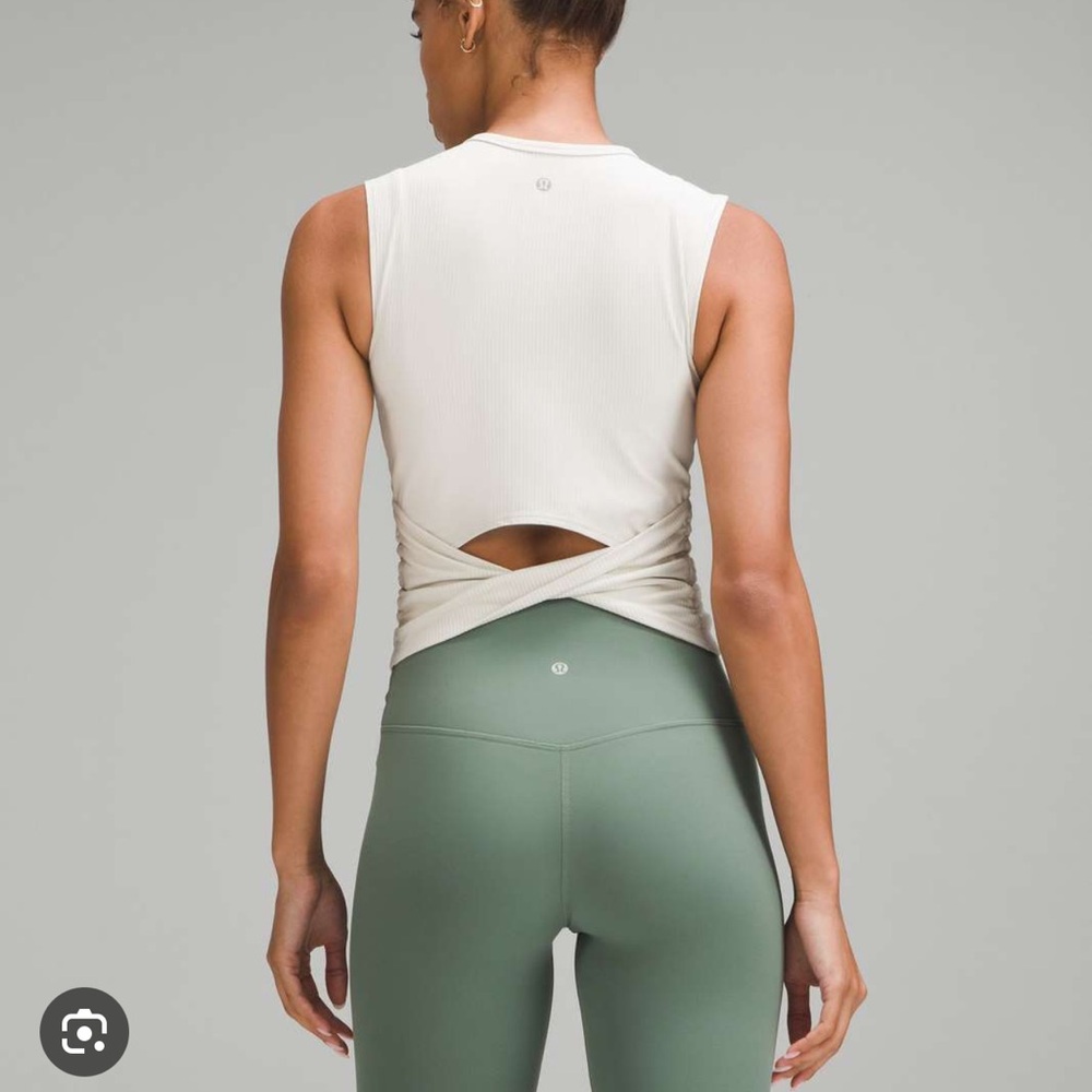 Lululemon ‘All it Takes’ Ribbed Twist Back Tank